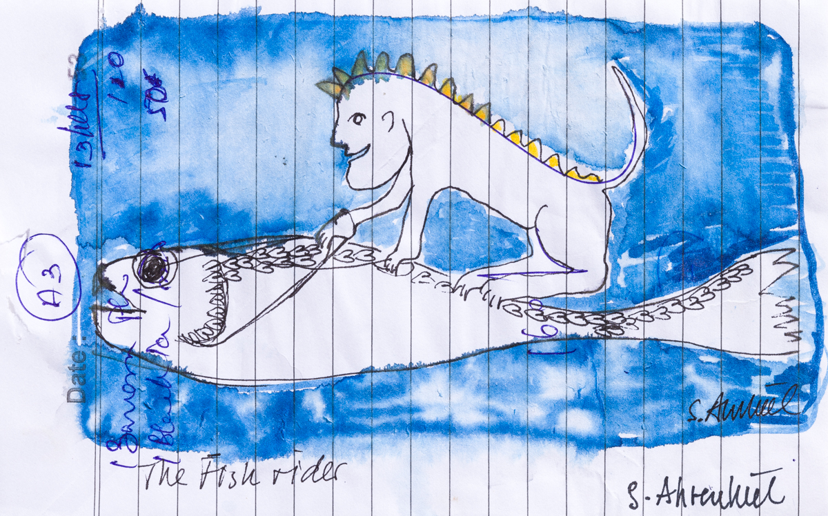 The Fishrider take me to the sky